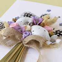 A5 Boxed Handmade Easter Card 'Easter Bouquet'