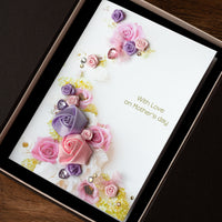 Luxury Boxed Mother's Day Card 'Blooming Garden'