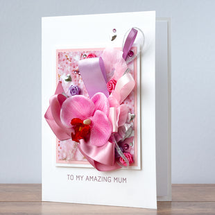 Luxury Boxed Mother's Day Card 'Pretty Pastels'