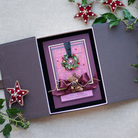 Luxury Boxed Christmas Card 'Merry Christmas From Our House To Yours'