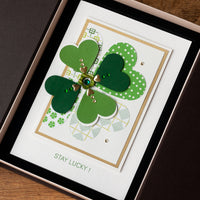 Luxury St. Patrick's Day Card 'Stay Lucky'