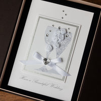 Luxury Boxed Wedding Card 'Wedding Toast'