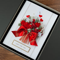 A4 Luxury Boxed Handmade Card ‘Just For You’