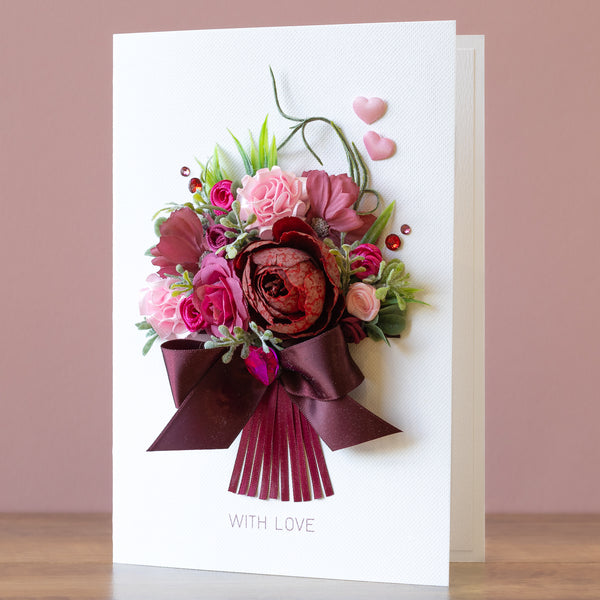 Ruby & Rose – Luxury Boxed Personalised Handmade Card