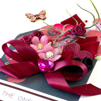 A5 Boxed Handmade Valentine Card 'Love Mail'