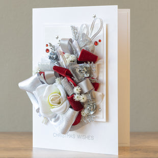 A5 Luxury Boxed Christmas Card 'Season's Charm'