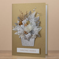 'Winter Garden' - A5 Handmade Christmas Card
