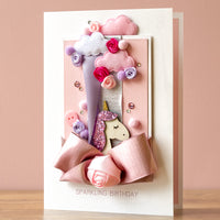 Personalised Handmade Birthday Card 'Magical Unicorn'