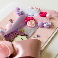 Personalised Handmade Birthday Card 'Magical Unicorn'