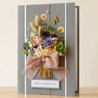 A4 Boxed Mother’s Day Card 'Garden Bouquet'