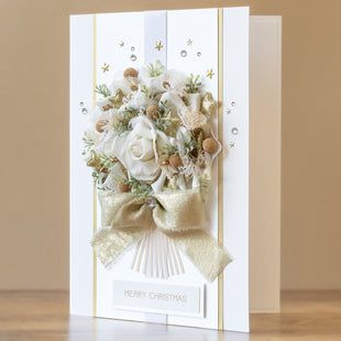 A4 Boxed Handmade Christmas Card 'Christmas Dream'