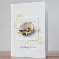 Luxury Boxed Birthday Card 'Ocean'
