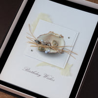 Luxury Boxed Birthday Card 'Ocean'