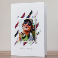 Handmade Birthday Photo Card 'Birthday Boy'