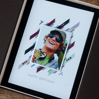 Handmade Birthday Photo Card 'Birthday Boy'