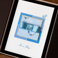 Luxury Boxed New Baby Card  'It's a Boy'