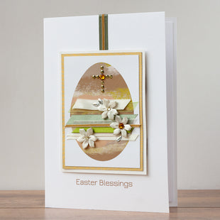 Luxury Boxed Easter Card 'Easter Blessings'