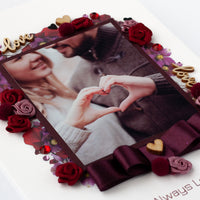 A5 Boxed Handmade Photo Card 'Loving You'