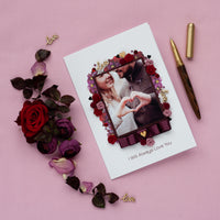 A5 Boxed Handmade Photo Card 'Loving You'