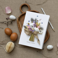 A5 Boxed Handmade Easter Card 'Easter Bouquet'