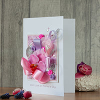 Luxury Boxed Mother's Day Card 'Pretty Pastels'
