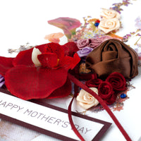 Luxury Boxed Mother's Day Card 'Vintage Bouquet'