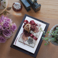 Luxury Boxed Handmade Card 'Elegance'