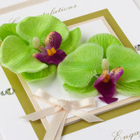 Luxury Boxed Engagement Card

'Orchids'