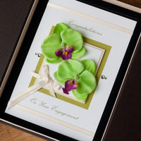 Luxury Boxed Engagement Card

'Orchids'