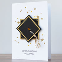 Luxury Boxed Graduation Card 'Well Done!'