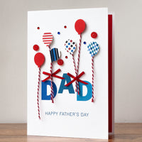 Luxury Boxed Father's Day Card

'Father's Day Balloons'