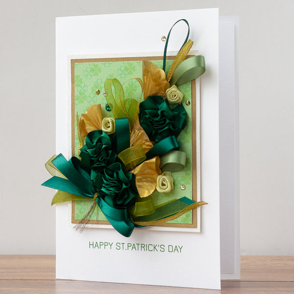 Luxury St. Patrick's Day Card 'St. Patrick's Bouquet'