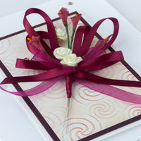 Luxury Boxed Sympathy Card 'Heartfelt Condolences'