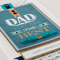Luxury Boxed Father's Day Card 'The Best Dad'