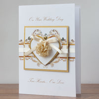 Luxury Boxed Wedding Card 'Wedding Rococo'