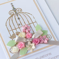 Luxury Boxed Wedding Card 'Fairytale Wedding'