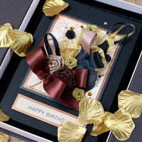 Luxury Boxed Birthday Card 'Celebrations'