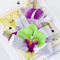 Luxury Boxed Birthday Card 'Fiesta'