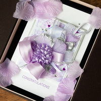 Luxury Boxed Wedding Card 'Congratulations'
