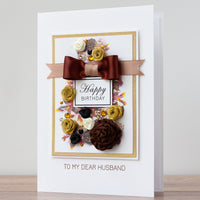 Luxury Boxed Birthday Card 'Bottle'