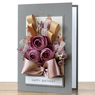 Luxury Boxed Birthday Card 'Simply Beautiful'