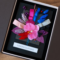 Luxury Boxed Birthday Card 'Modern Bouquet'