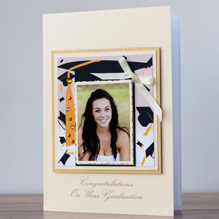 Photo Graduation Card 'Congratulations on Graduation'