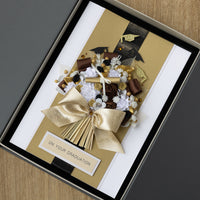 A4 Luxury Boxed Graduation Card 'Let's Celebrate’
