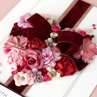 A4 Luxury Boxed Handmade Card ‘Heart of Daisies’