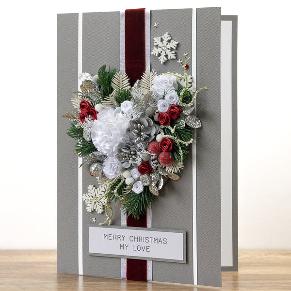 A4 Luxury Handmade Christmas Card ‘Christmas With You’